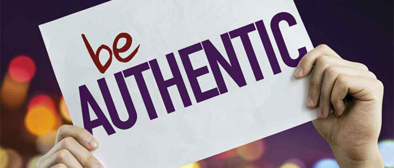 Naked leadership is being authentic